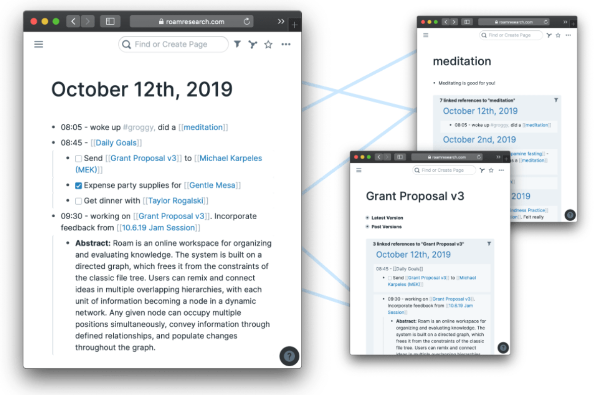 Roam Research for taking notes