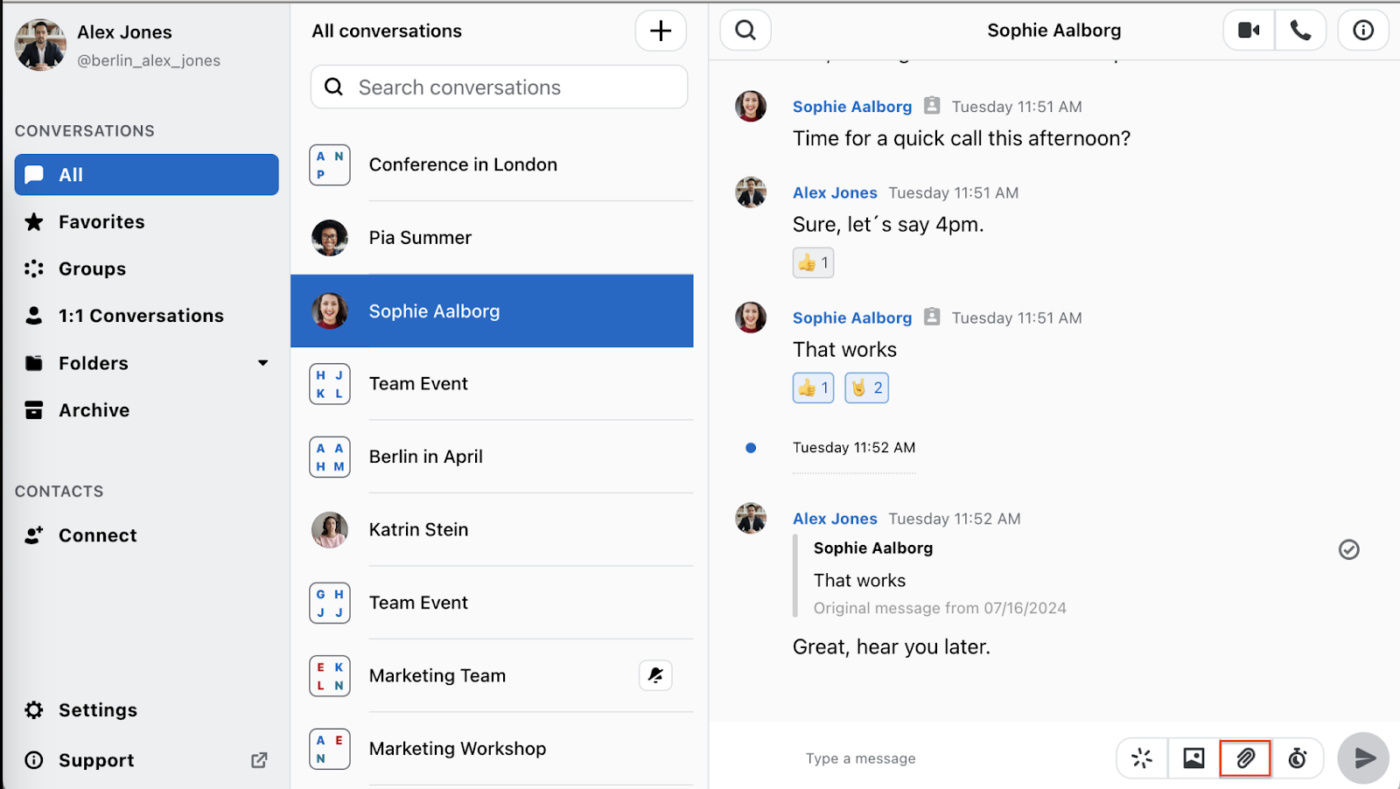 Wire Dashboard : File Sharing Software 